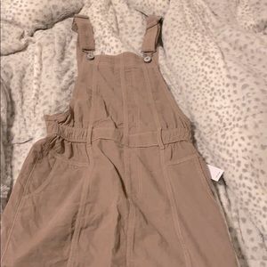 Corduroy dress overall